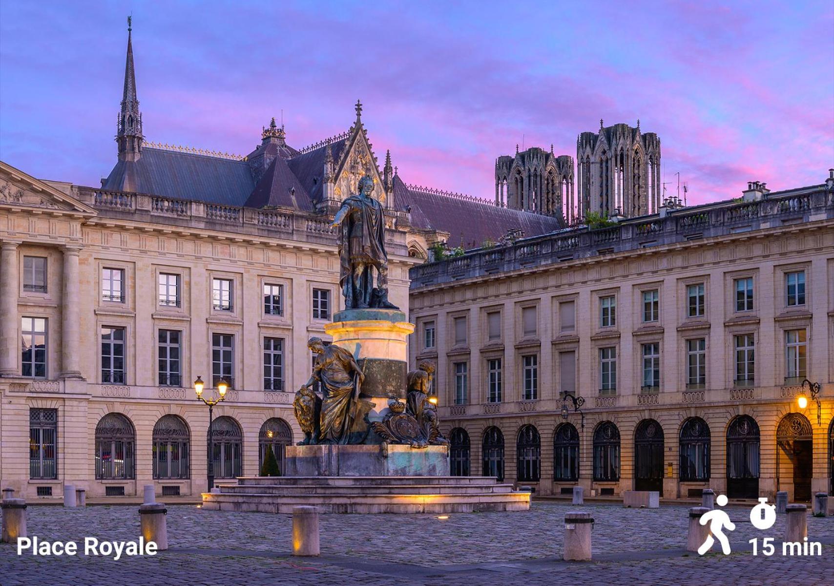 Apartamento Le Petit Barbusse, Proche Centre Avec Netflix Reims Exterior foto